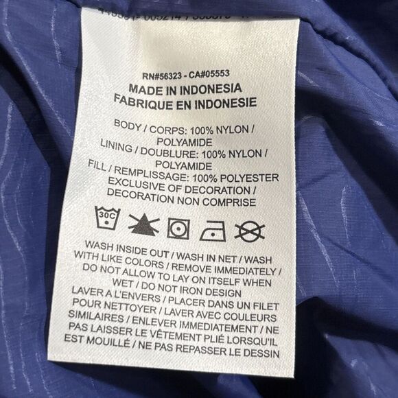 Nike ACG Therma-FIT Team USA Beijing Blue Puffer Rope De Dope Vest Men's Large - Picture 15 of 16